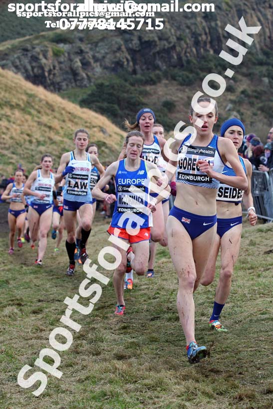 Simplyhealth Great Edinburgh XCountry women, 2018 Simplyhealth Great Edinburgh International XCountry. Photo: David T. Hewitson/Sports for All Pics